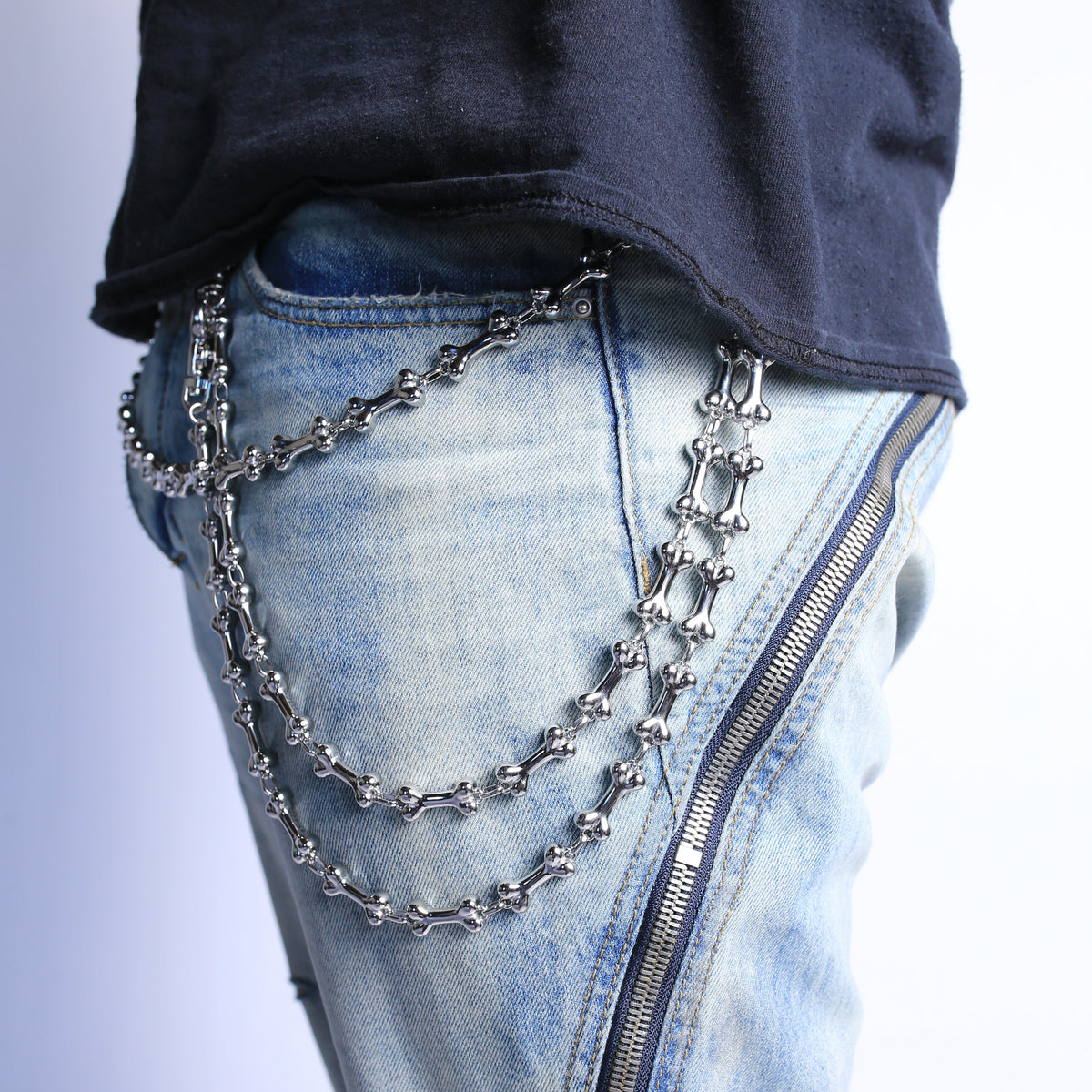 OSTEUM Stainless Wallet Chain